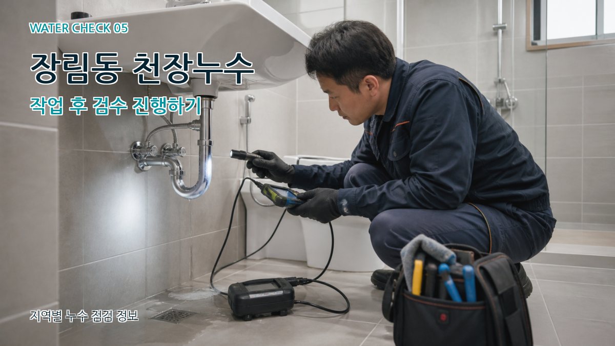 장림동 누수공사 누수탐지 이미지
