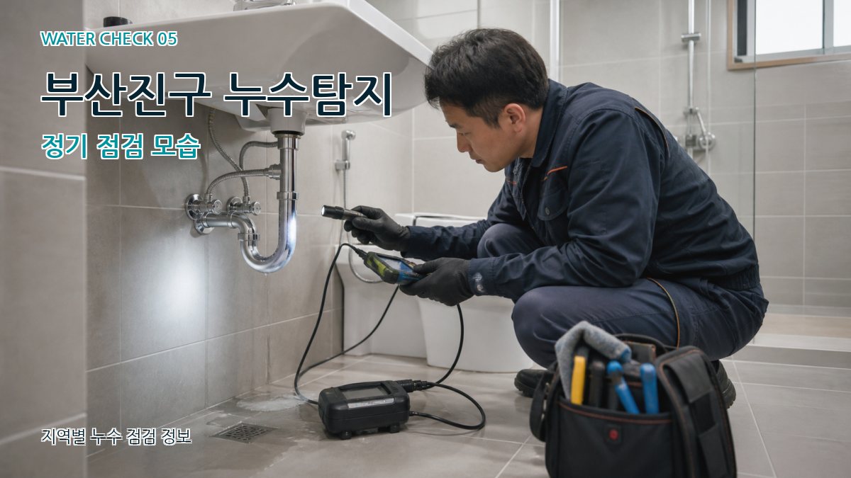 부산진구 누수공사 누수탐지 이미지