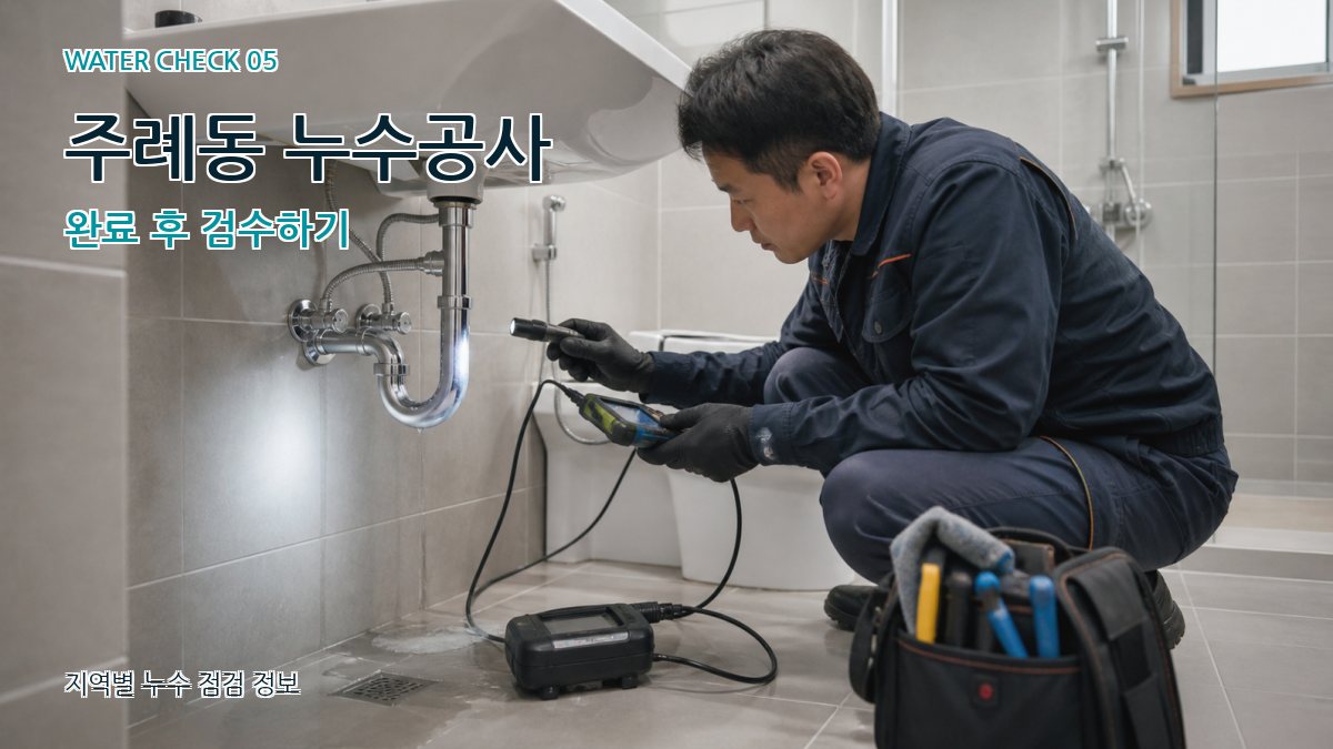 주례동 누수공사 누수탐지 이미지