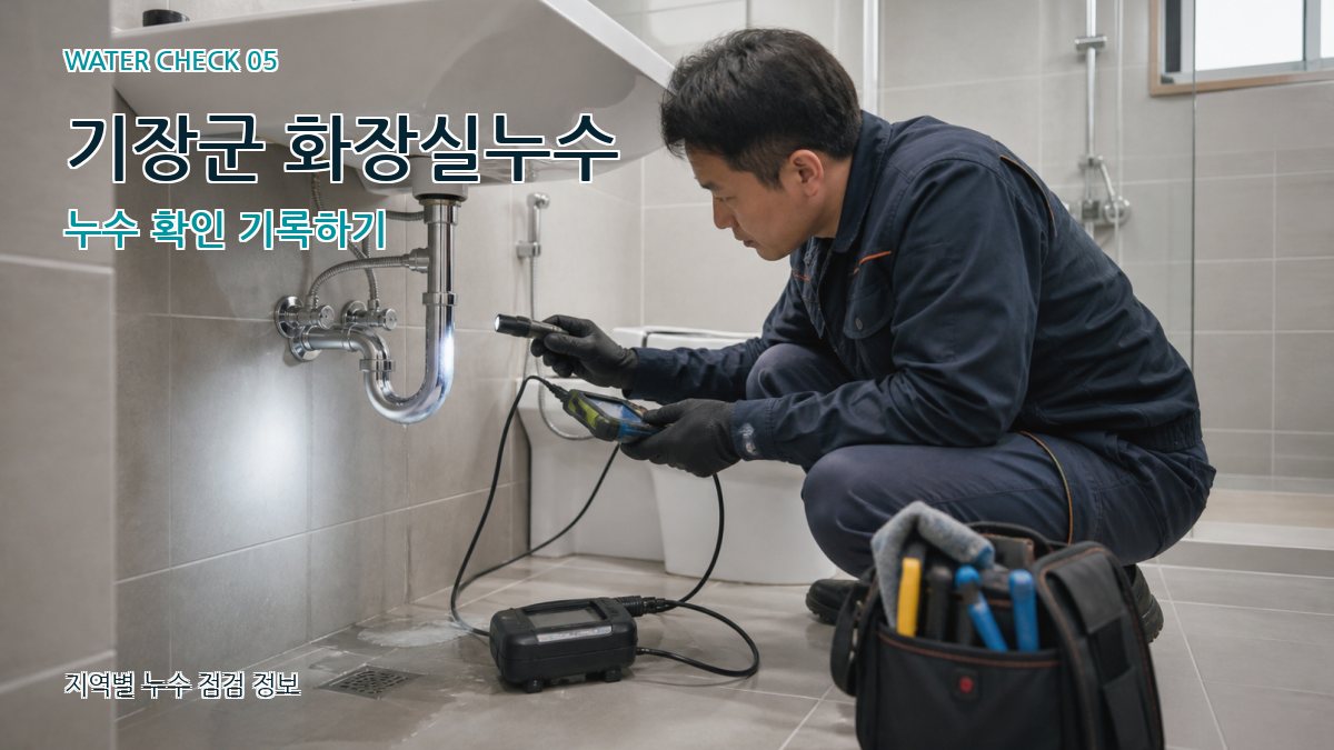 기장군 누수공사 누수탐지 이미지
