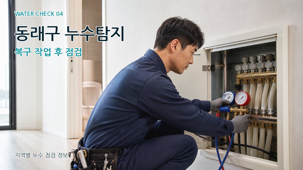 동래구 누수탐지 누수탐지 이미지