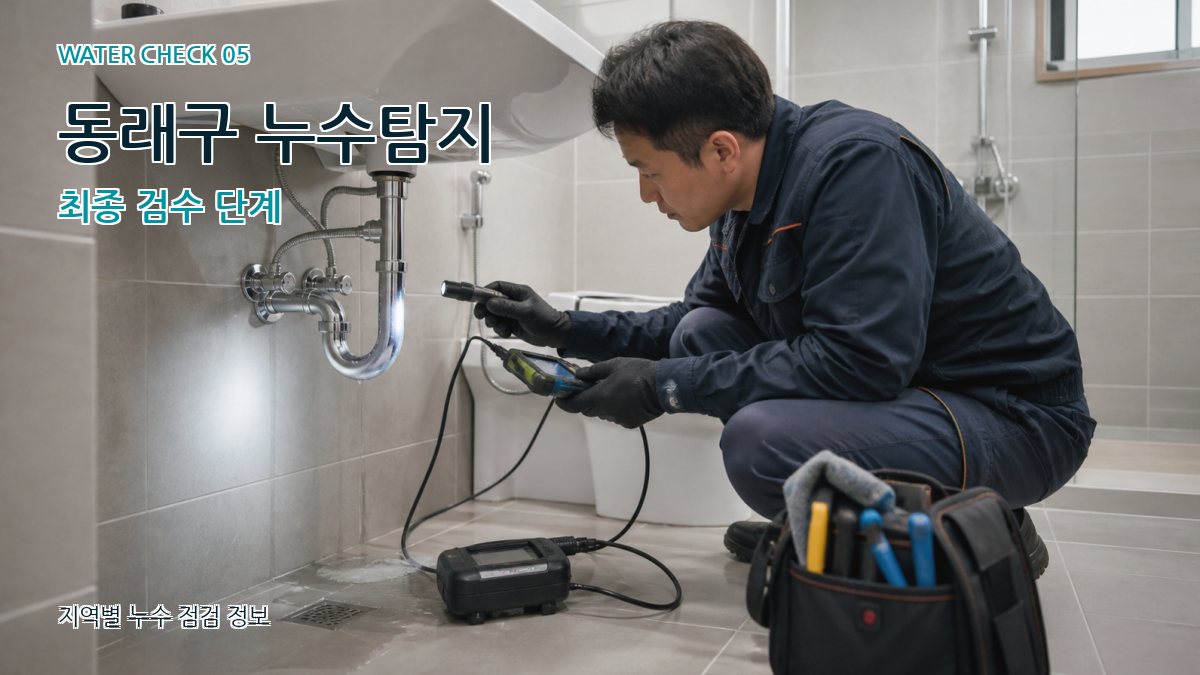 동래구 누수공사 누수탐지 이미지