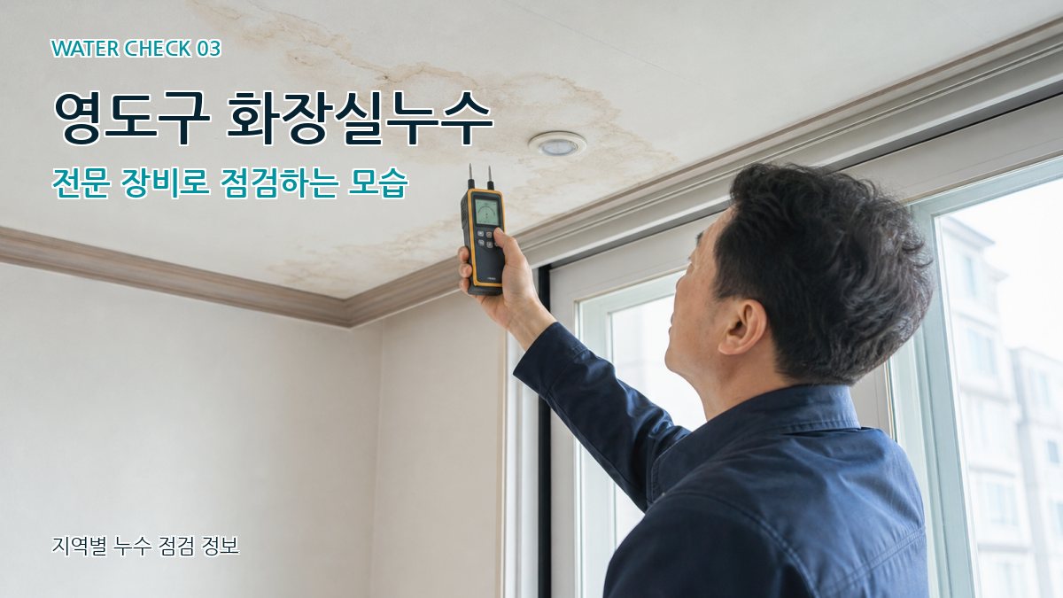 영도구 천장누수 누수탐지 이미지