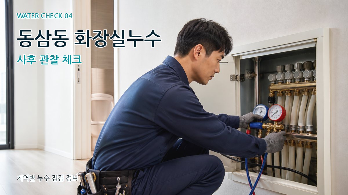 동삼동 누수탐지 누수탐지 이미지