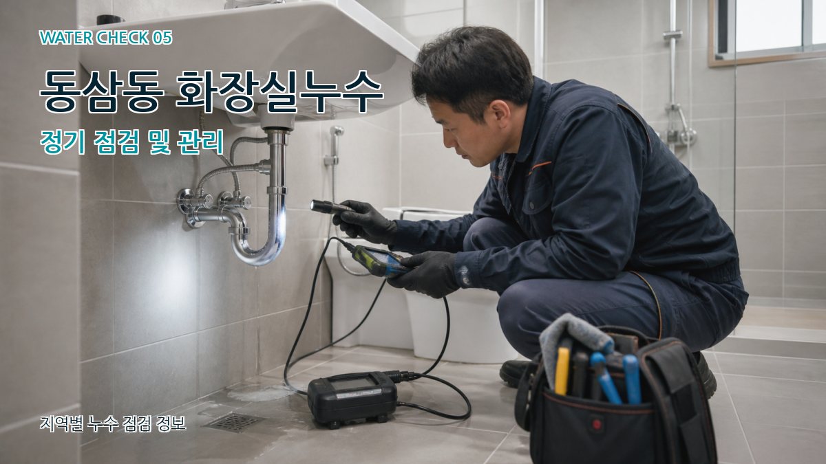 동삼동 누수공사 누수탐지 이미지