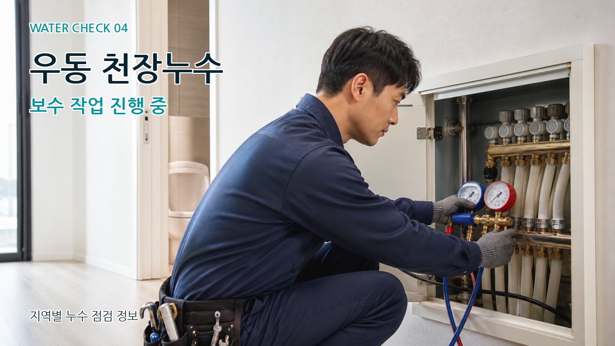 우동 누수탐지 누수탐지 이미지