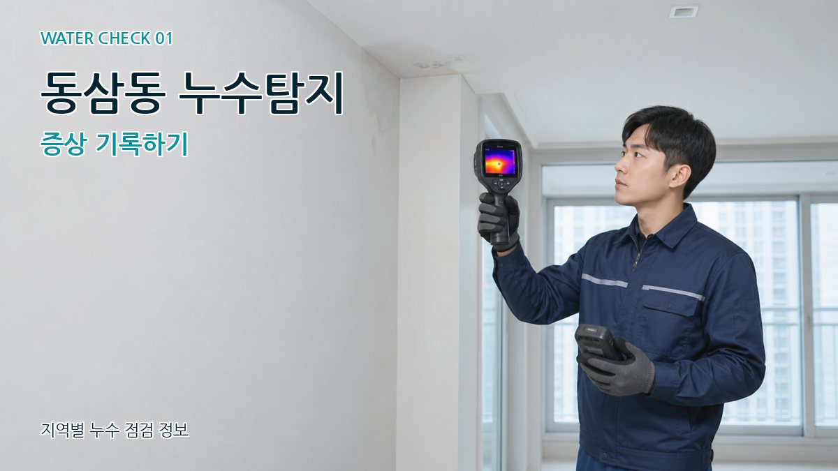 동삼동 아파트누수 누수탐지 이미지