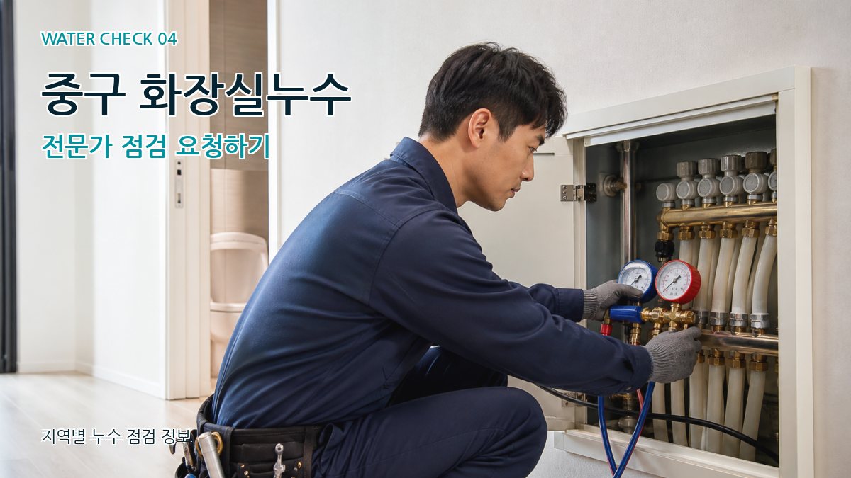 중구 누수탐지 누수탐지 이미지