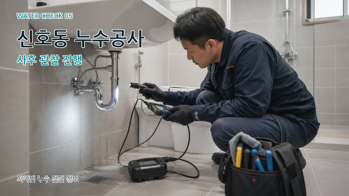 신호동 누수공사 누수탐지 이미지