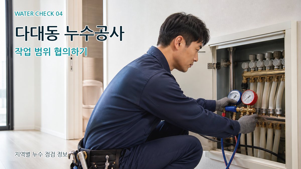 다대동 누수탐지 누수탐지 이미지