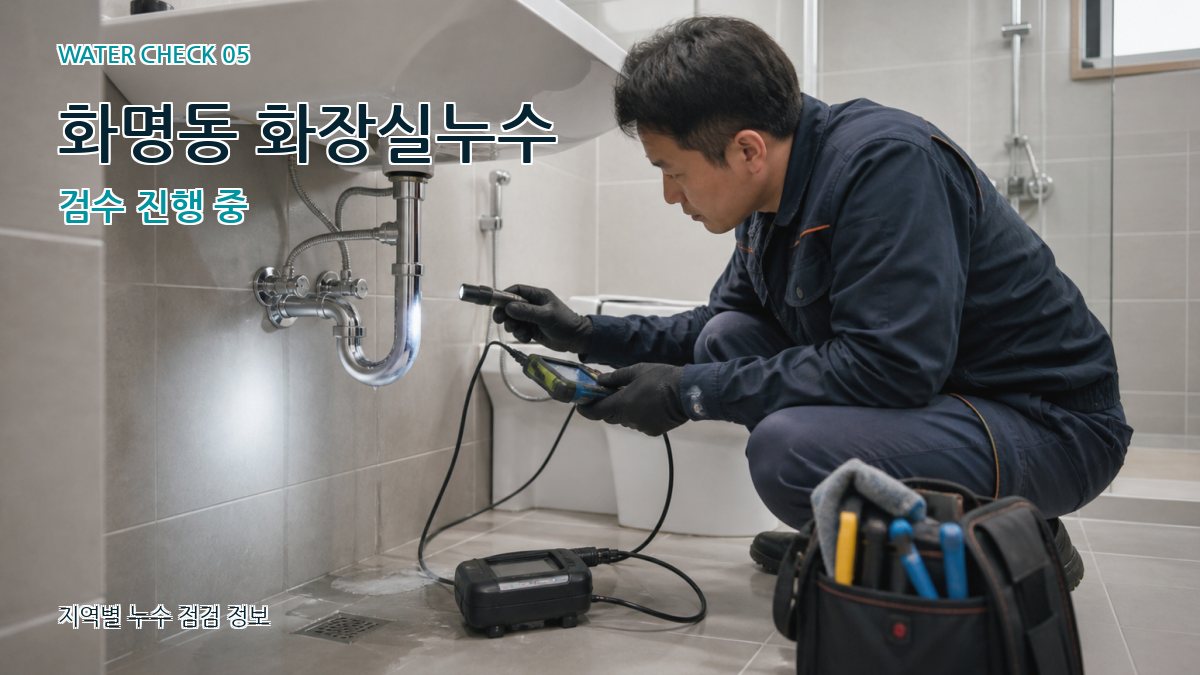 화명동 누수공사 누수탐지 이미지