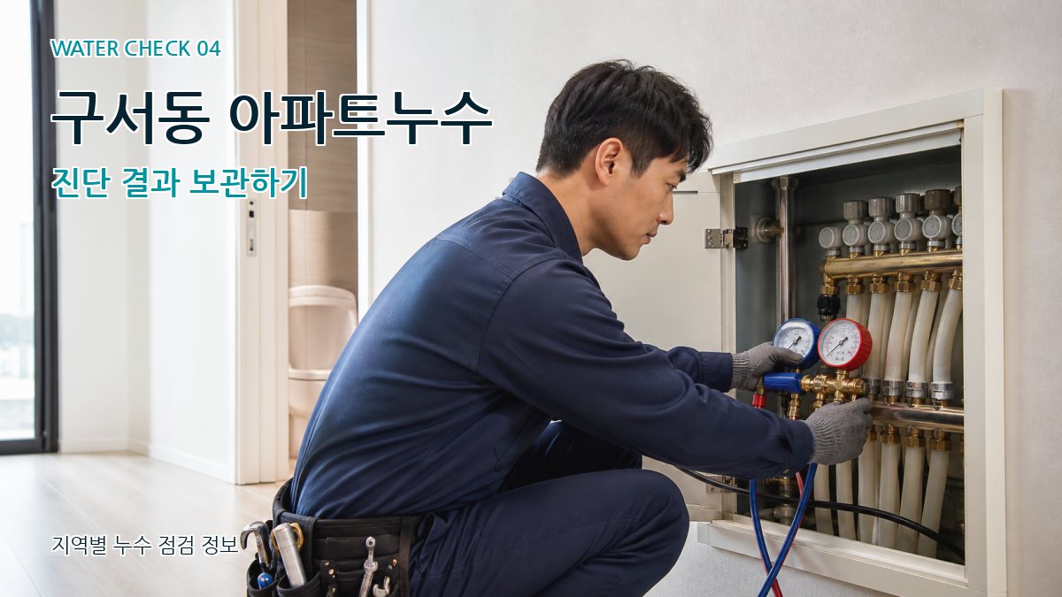 구서동 누수탐지 누수탐지 이미지