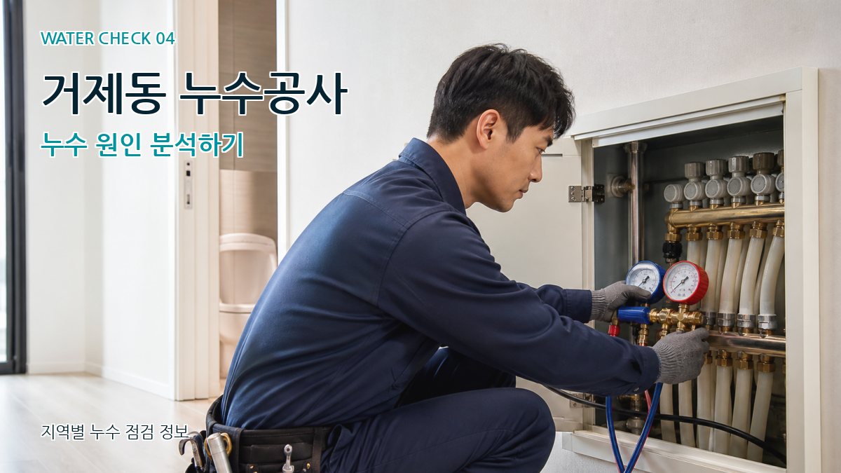 거제동 누수탐지 누수탐지 이미지