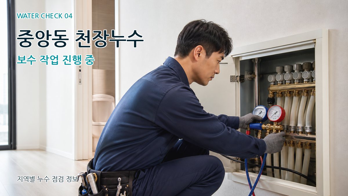 중앙동 누수탐지 누수탐지 이미지