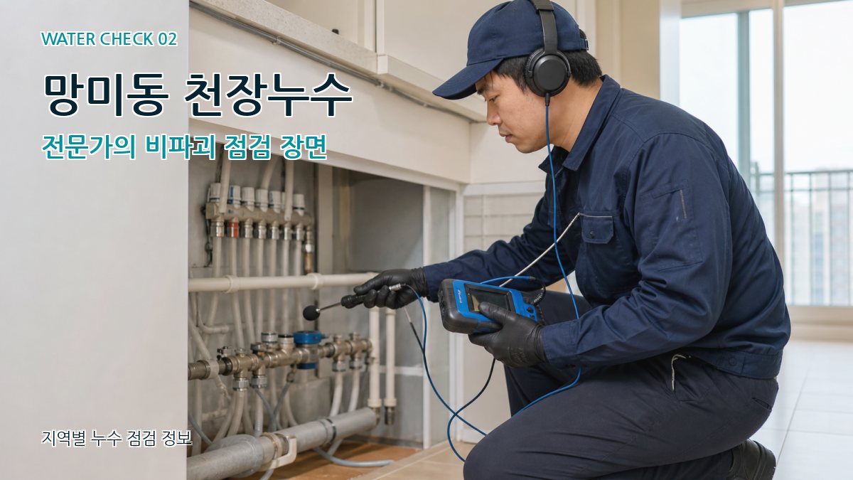 망미동 화장실누수 누수탐지 이미지