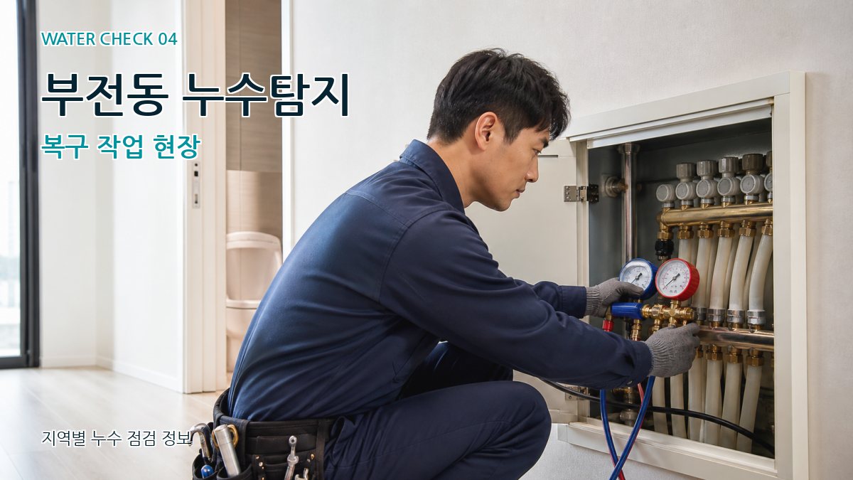부전동 누수탐지 누수탐지 이미지