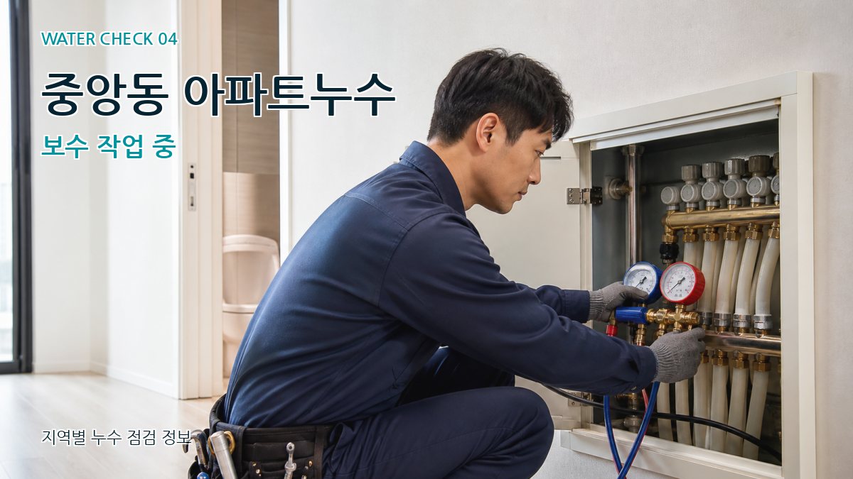 중앙동 누수탐지 누수탐지 이미지