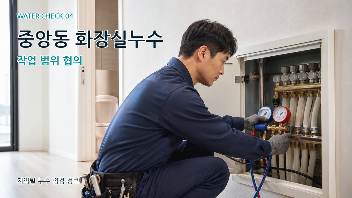 중앙동 누수탐지 누수탐지 이미지
