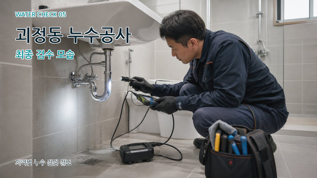 괴정동 누수공사 누수탐지 이미지